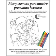 Science Naturally / Platypus Media 978-1-930775-70-1 Rico y cremoso para nuestro prematuro hermoso NICU Sibling Support Coloring Book (Five-Book Set)