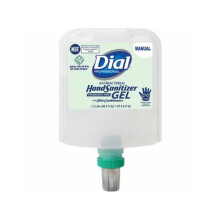 Dial DIA19711 1.2 L Hand Sanitizer Gel Refill, Clear - Pack of 3