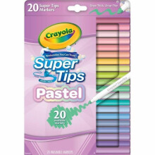 Crayola CYO587516 SuperTips Washable Markers - Pack of 20