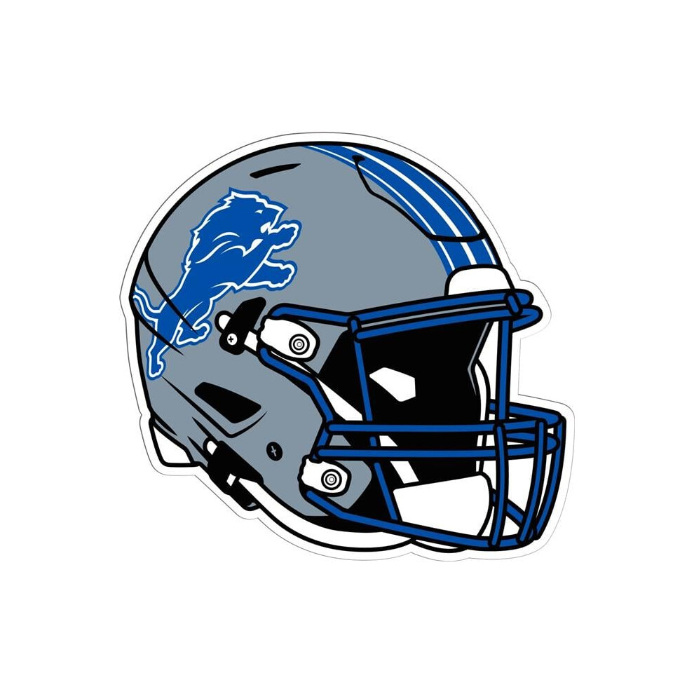 Siskiyou Sports Fhmd105 Nfl Detroit Lions Helmet Auto Decal - One Size 754603509582