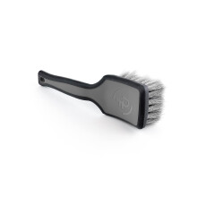 Detail Factory - Escova de Pneus ProGrip - Cabo Ergonómico, Cerdas Sintéticas Rijas, Limpeza Fácil, Cinza