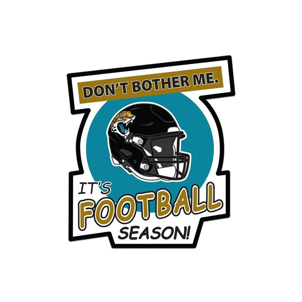 Siskiyou Sports Fdbd175 Unisex Nfl Jacksonville Jaguars Do Not Bother Me Auto Decal 754603204357