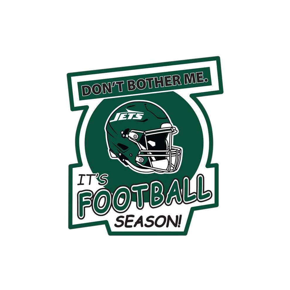 Siskiyou Sports Fdbd100 Unisex Nfl York Jets Do Not Bother Me Auto Decal 754603204500