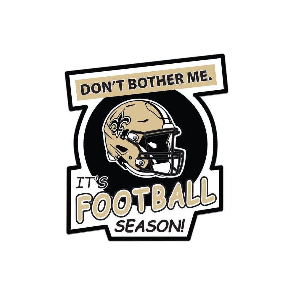 Siskiyou Sports Fdbd150 Unisex Nfl Orleans Saints Do Not Bother Me Auto Decal 754603204647