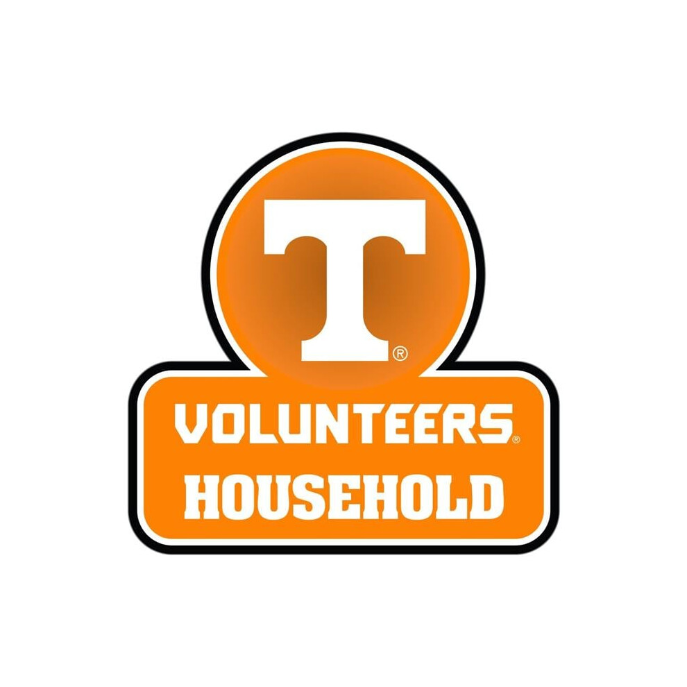 Siskiyou Sports Chhd25 Unisex Ncaa Tennessee Volunteers Household Auto Decal 754603509254