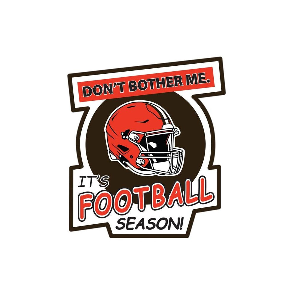 Siskiyou Sports Fdbd025 Unisex Nfl Cleveland Browns Do Not Bother Me Auto Decal 754603204463