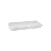Pactiv Evergreen PCT51P125PZ Supermarket Tray - White Foam - Box of 200