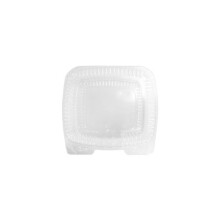Handi Foil HFA6051D 5.63 x 3.25 in. Handi - Lock Single Compartment Food Container - Plastic - Clear - Box of 500