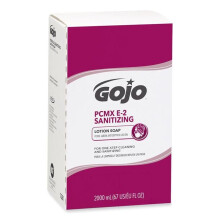 Gojo Industries GOJ728104CT E2 Sanitizing Lotion Soap with PCMX Refill for TDX