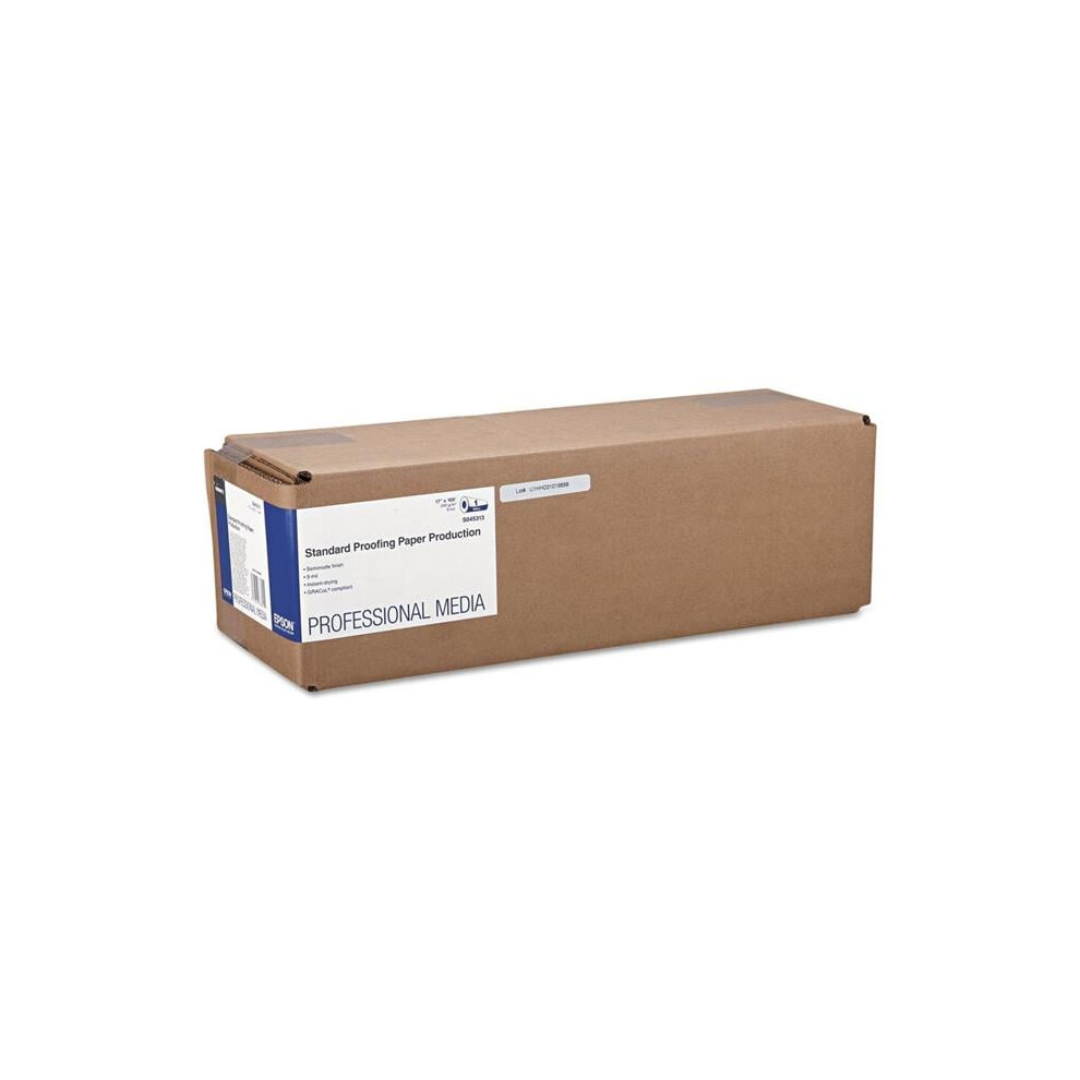 Epson America EPSS045313 17 in. x 100 ft. Waterproof Proofing Media Paper