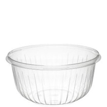 Dart DCCPET48B 48 oz Plastic Round Bowl, Clear