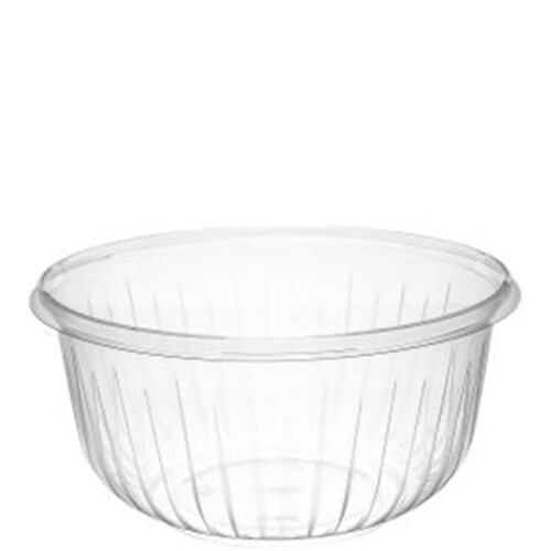 Dart DCCPET48B 48 oz Plastic Round Bowl, Clear