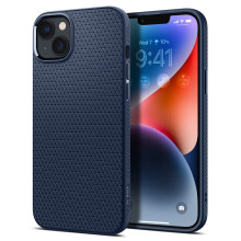 Spigen Liquid Air Armor Entwickelt f   r iPhone 14 H   lle (2022) - Marineblau