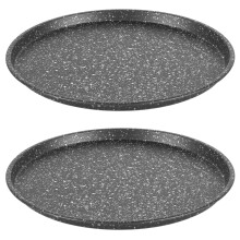 Salter COMBO-8103 COMBO-8261 Baking Tray Set of 2 Non-Stick Carbon St