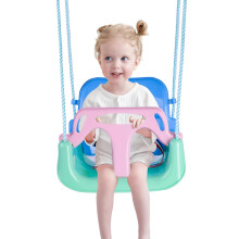 nets Tribe Toddler Swing  3-in-1 Baby Swing Seat  Anti-Flip Snug & Secure Detachable Kids Swing Set  Infants to Teens Swing Seat for Playground Indoor