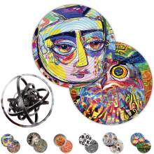 Spin Flip Puzzle - Abstract - Spint It Flip It It Hour It! Dla tych, ktrzy kochaja zwiastuny mzgu! Dorosla zabawka. Swietny prezent dla mamy ta