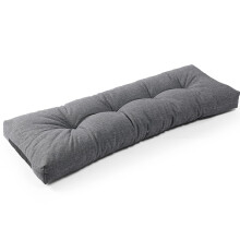 SUNROX LokGrip Antislip getuft traagschuim bankkussen FadeShield Waterbestendig Duurzaam dikker buiten/binnen zitbankkussens 51x16x4 inch Heather Cha