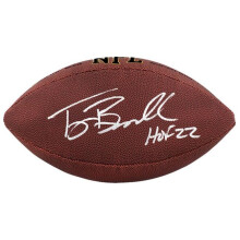 Schwartz Sports Memorabilia BOSFTB316 Tony Boselli Signed Wilson Super Grip Full Size NFL Football with HOF 22