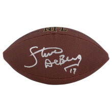 Schwartz Sports Memorabilia DEBFTB300 Steve DeBerg Signed Wilson Super Grip Full Size NFL Football