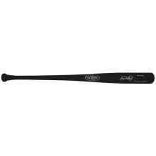 Schwartz Sports Memorabilia DYEBAT102 Jermaine Dye Signed Louisville Slugger Pro Stock Black Baseball Bat