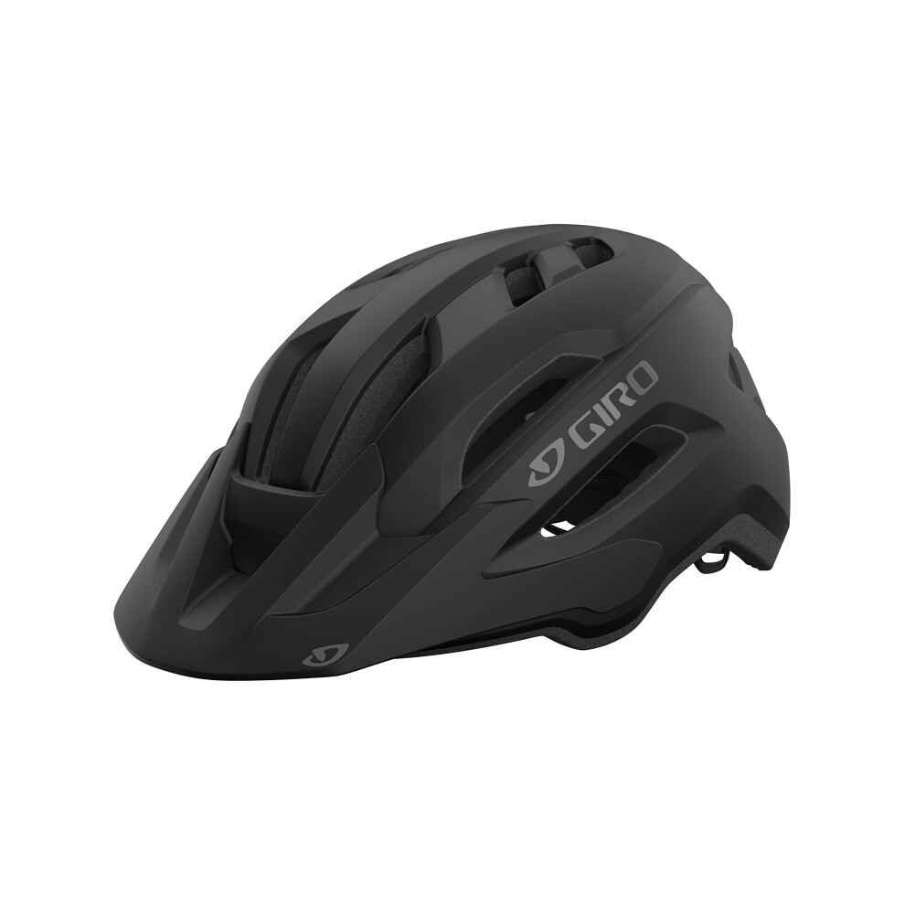 Giro Fixture II MIPS Mountain Bike Helmet for Men  Women  Kids  and Adults - Matte Black/Grey Logo  Universal Adult 54-61 cm