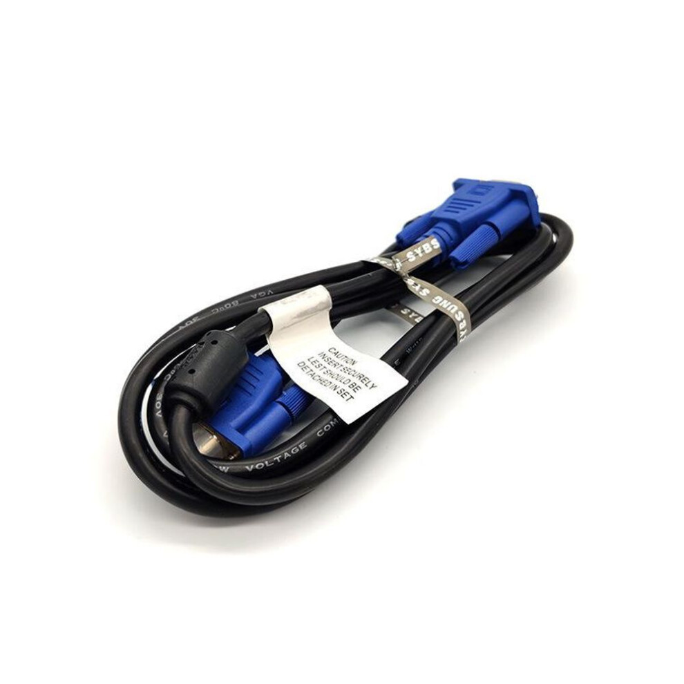 (1.5m 4+5 VGA Cable Copper) "1.5m VGA Cable for HD Monitor/TV/Projector
