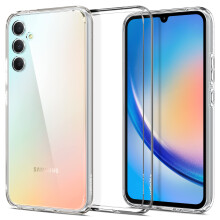 Spigen Ultra Hybrid Entwickelt f   r Galaxy A34 5G H   lle (2023) - Crystal C
