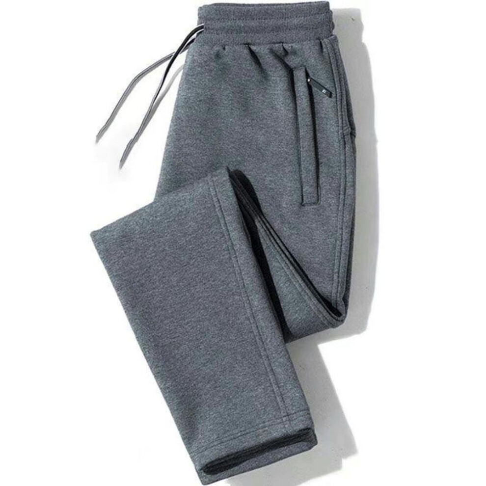 (dark gray, L) Men's Trendy Loose-fit Casual Sweatpants For Spring And Autumn