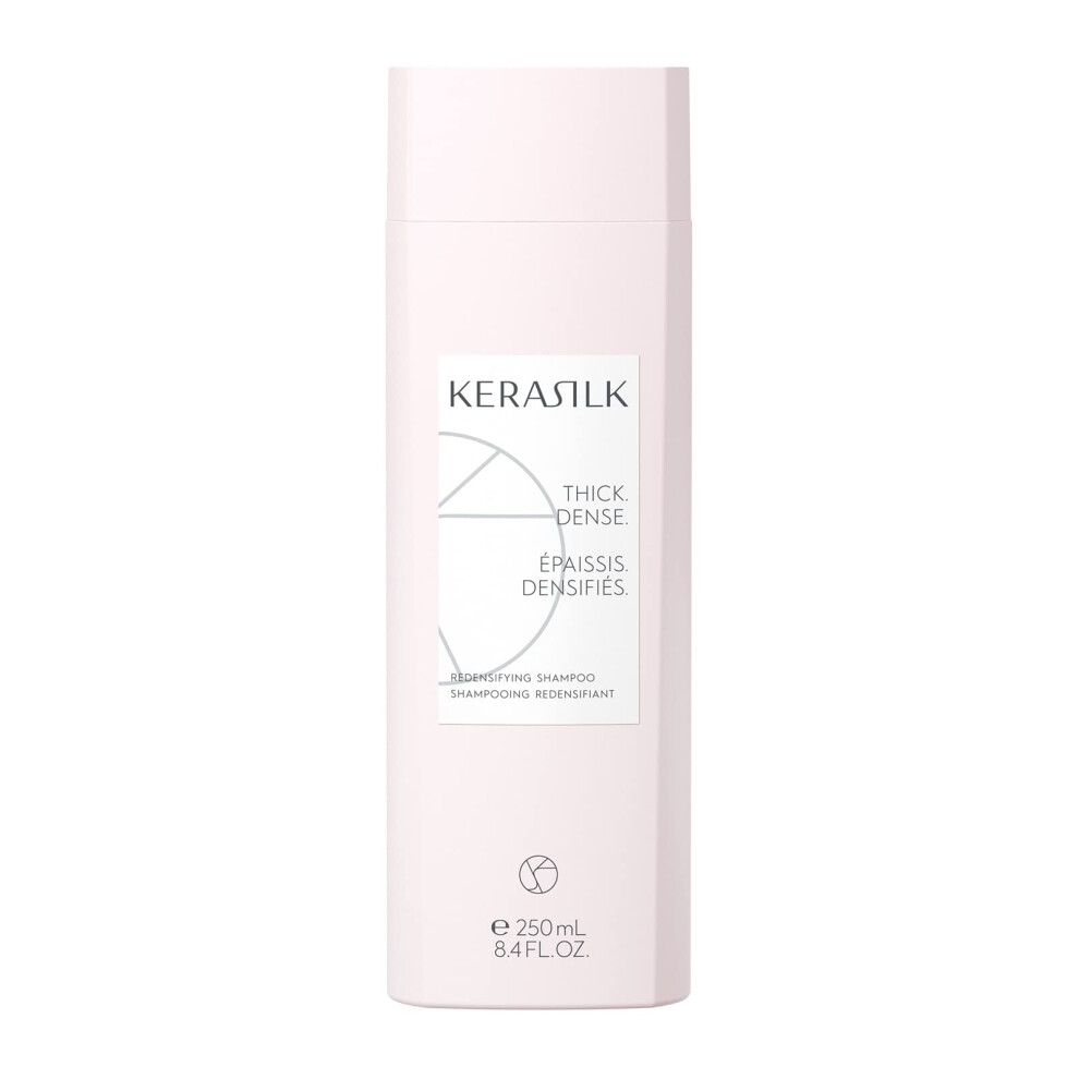 Kerasilk Redensifying Shampoo |Leaves Hair Feeling Fuller & Thicker | Plumps Hair At Root For Denser Looking Strands | For Thinning Weak Hair | 250Ml