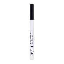 No7 Stay Precise Felt Tip Eye Liner - Czarny - Precyzyjny eyeliner w plynie Idealny do efektu kociego oka - Latwe w uzyciu, dlugotrwale eyelinery dla