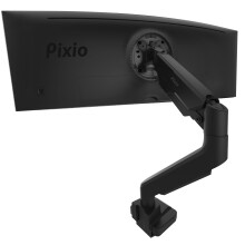 Pixio PS2S Ultrawide Heavy -Duty Premium Single Monitor Arm Stand Desk Mount - Passer op til 49 tommer overv?ger v?gte op til 39 kg flad / 31 kg