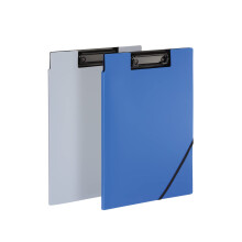 Oxford Clipboard Folio Clipboard cu depozitare 4 buzunare penholder 2 pachet 2 Combosuri de culori (gri/albastru negru/negru) excelent clipboard