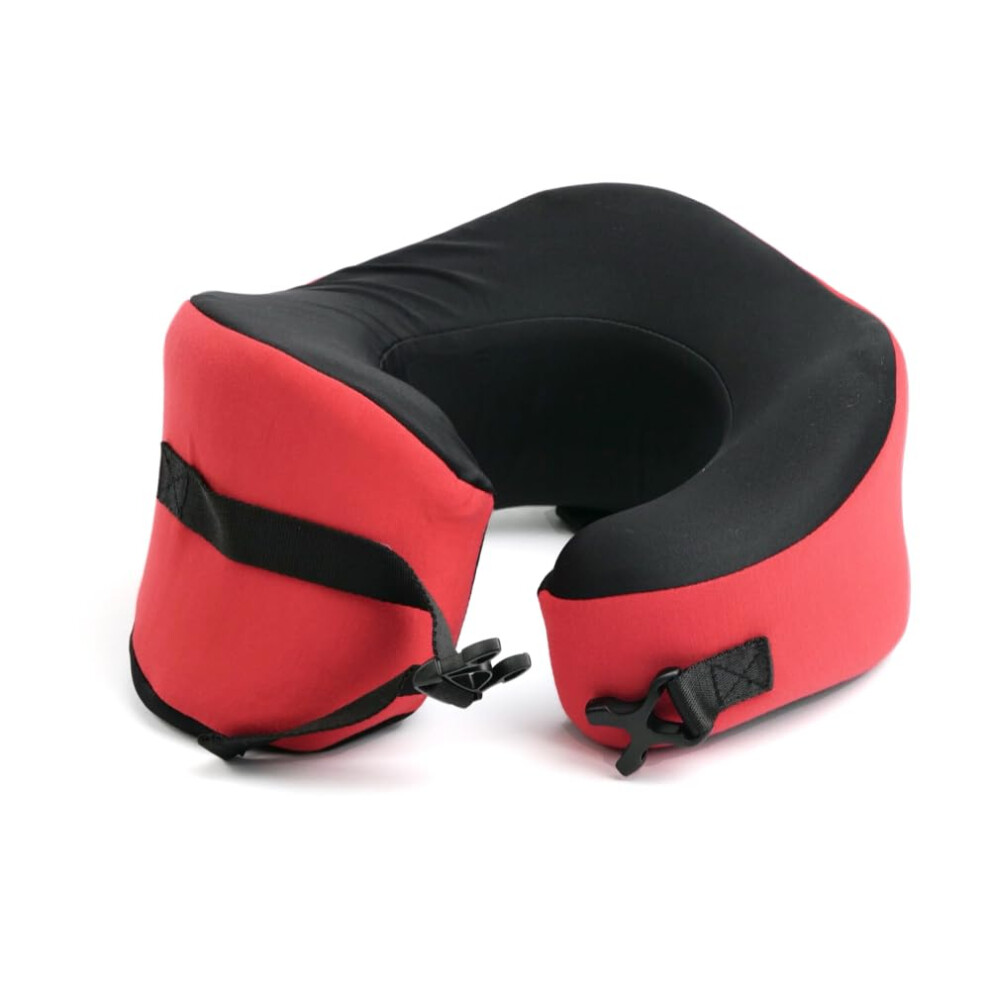 Reisekissen Von Cushion Lab, Preisgekr Ntes, Patentiertes Ergonomisches Design Zur Unterst Tzung Von Kinn Und Nacken, Nackenkissen Aus Memory-Sch-image