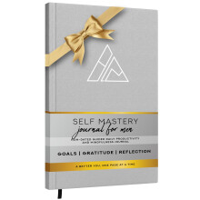 Self-Mastery Journal for Men - Daily Productivity Journal for Happiness Gratitude Journal Mindfulness Self Care & Reflection - Goal Journal Guided