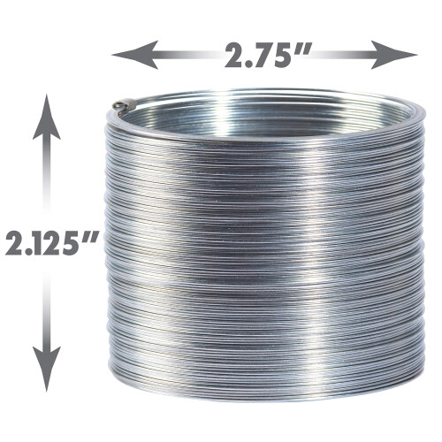 Just Play Klassischer Slinky, Packung mit 1, 12 Stück, Klein 1