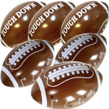 GiftExpress 12pc fotbal gonflabil pentru petreceri de fotbal, jocuri de joc ?i tematica tematica de fotbal Decora?ii de petrecere pentru petrecer