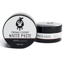 Tribal Chimp Matte Hair Styling Paste - Matte Finish Hair Paste for Men - Matte Hair Paste for All Hair Types Long Lasting Flexible Medium to Stron