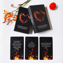 QUEENOFPAIN Burning Heart Love Oracle krtyk pakli Twin Flame Oracle krtyk Oracle Pakli segtsgvel betekintst nyerhet abba, hogy a szemly mit