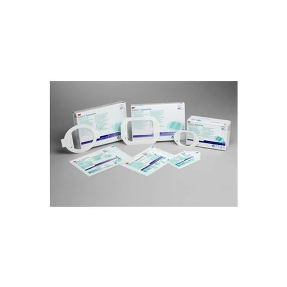 3M 881686 Tegaderm Diamond Pattern Transparent Dressing Picture-frame Style, 4 x 4.75 in.