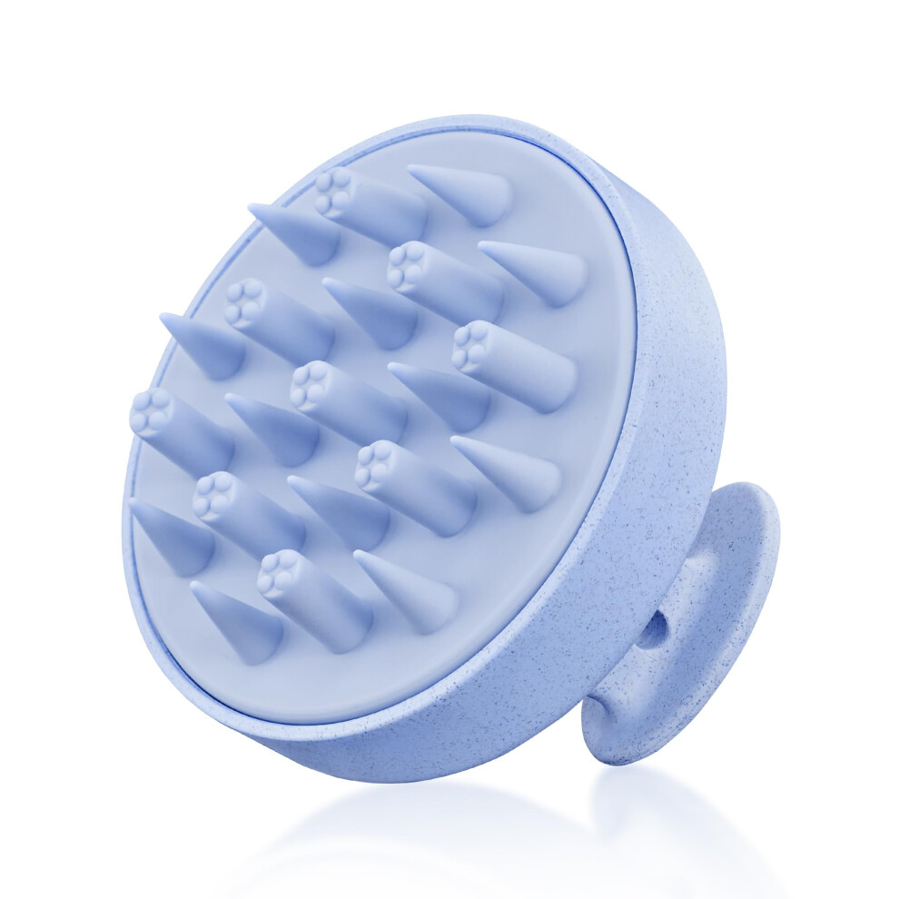Heeta Hair Scalp Massager For Hair Growth, Shampoo Brush, Scalp Exfoliator With Soft Silicone Bristles, Scalp Scrubber For Dandruff Removal To Relieve
