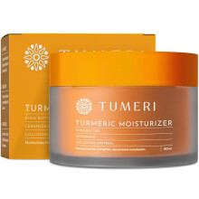 Tumeri gurkmeja ansikte fuktighetskrm och kroppskrm 60 ml - nrande och fuktande ansiktskrm fr torr hud - infunderad med gurkmeja curcumin sh