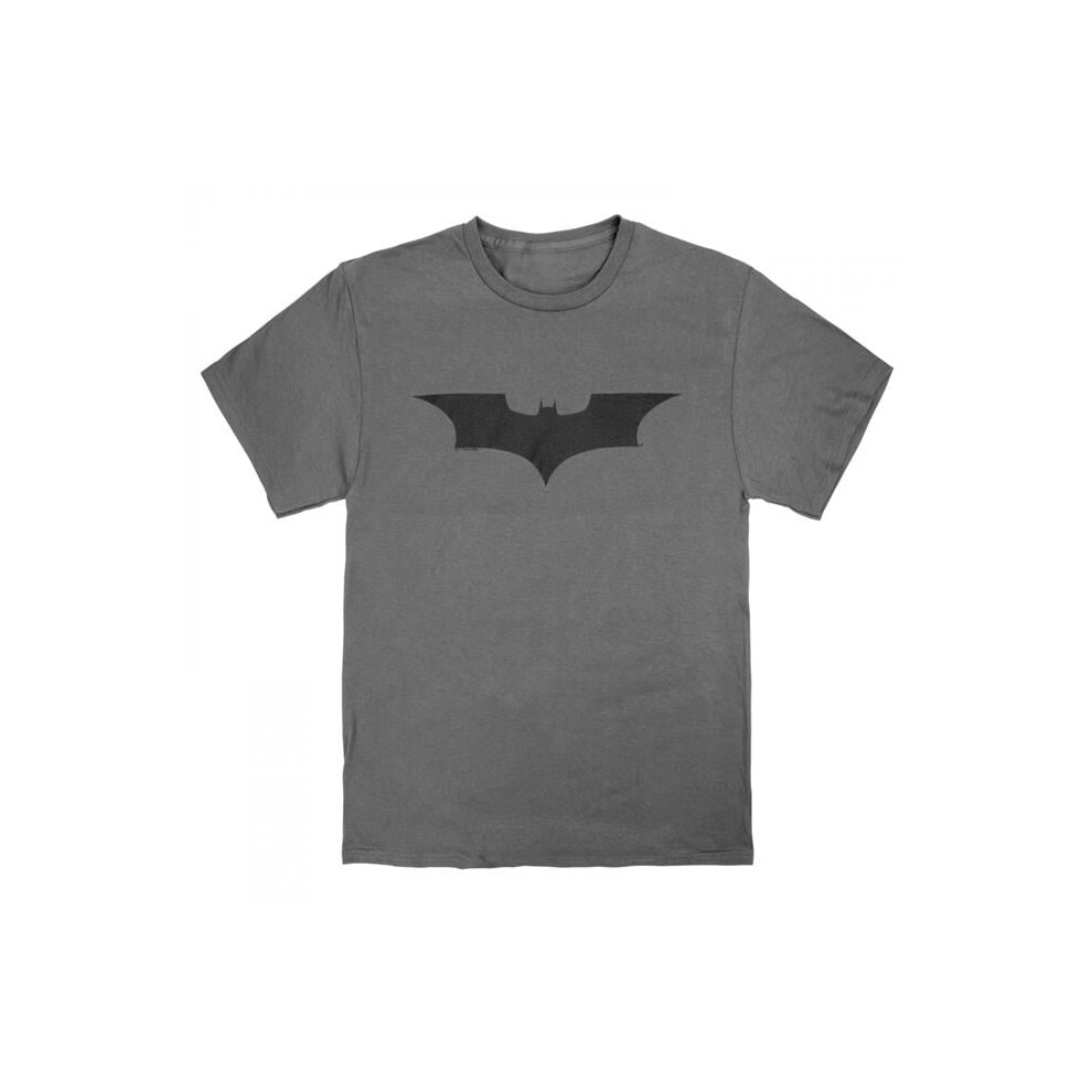 Batman 887787-2Xlarge Christian Bale Logo T-Shirt, 2XL