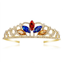 Hfehrke tiara hercegno Hfehrje fejpnt tiara Sparkle arany korona Hfehrje