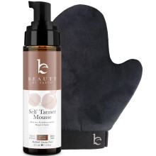 Zelfbruiner Mousse Kit - VS Gemaakt met natuurlijke en biologische ingredi?ten Zelfbruiner Mousse en Handschoen Zelfbruiner Kit Fake Tan Tanning Foam