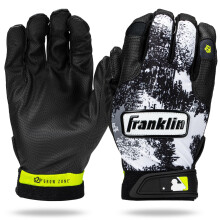 Franklin Sports MLB MLB Luvas de rebatidas para jovens - Grow To Pro Crian   as Baseball + Luvas de Bateira de Softball - Meninos + Meninas Batting