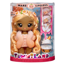 Yummiland Groe Puppe + Lipgloss Pet Piper Peach, ab 4 Jahren