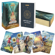 Wyspell Wild Reflections Tarot Cards: Cartes de tarot inspirees de la nature avec guide - Beau ensemble de cartes de tarot - Cartes de tarot pour