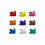 Volareo Mexican Train Markers - Assorted Colors - 9 Pack Replacement Train Accessories 3