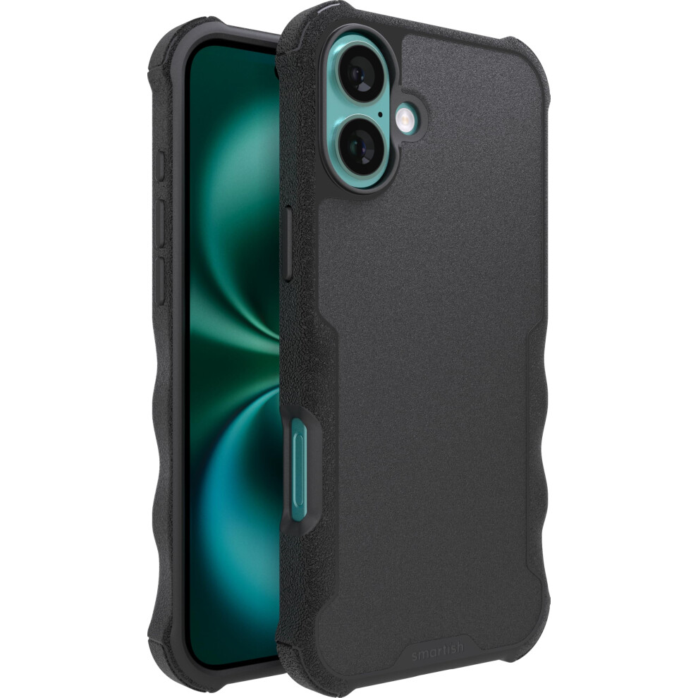 Smartish Iphone 16 Plus Protective Magnetic Case - Gripzilla Compatible With Magsafe [Rugged + Tough] Heavy Duty Armor Slim Cover W/Drop Tested Protec 810116134182