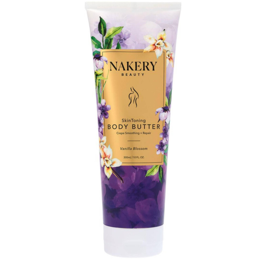 Nakery Skin Toning Body Butter For Women - Firming Body Lotion For Women - Peptide Infused Body Lotion For Crepey & Sagging Skin - Skin Firming Lotion